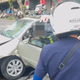 三峽清潔隊員目睹車禍現場「如恐攻」　兒找媽：那是她的車