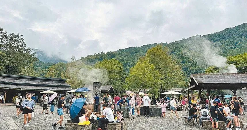 國慶連假首日宜蘭訂房9成滿！　清水地熱、傳藝中心擠爆
