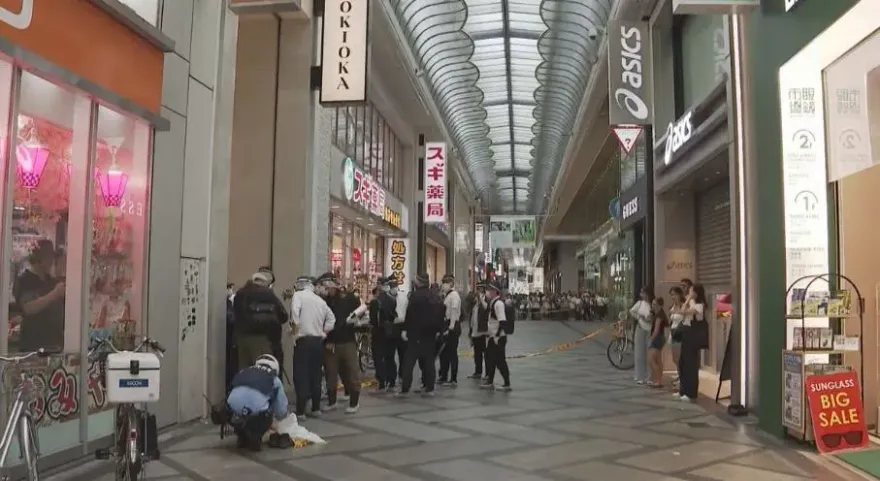 大阪心齋橋驚傳鐘錶行搶案！光頭男持刀搶走1400萬名錶機場被逮　男店員中刀命危